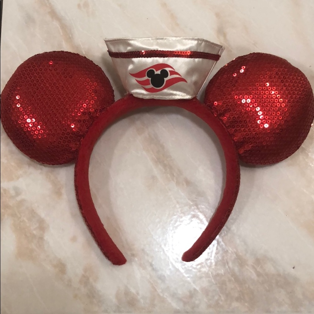 Disney Cruise Line Sailor Minnie Ears Headband